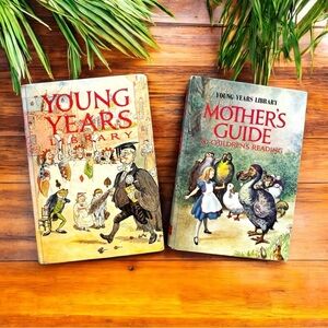 VINTAGE Young Years Library Book Set Best Loved Fairy Tales & Mother’s Guide